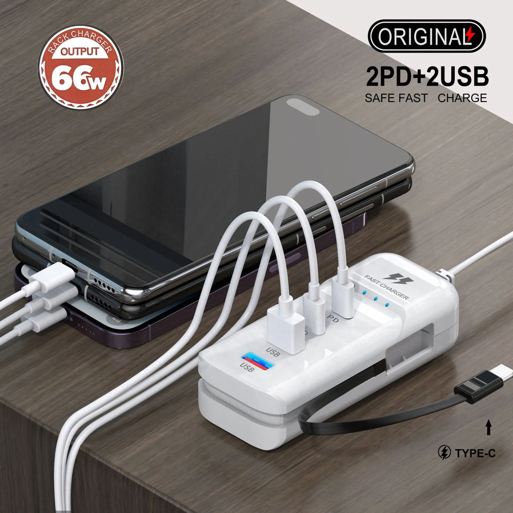 USB Charger PD Type C Fast Charge Quick Wall Chargers Multiport USB Hub Adapter Mobile Phone EU/US Plug USB Type C Quick Charger Zpaxo