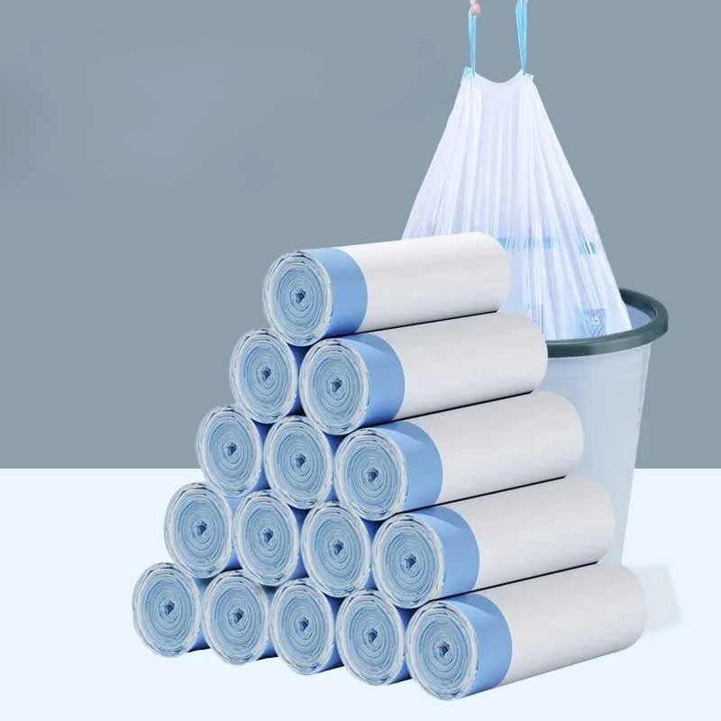 45X50 Household Garbage Bag Drawstring Large Thickening Portable Pull