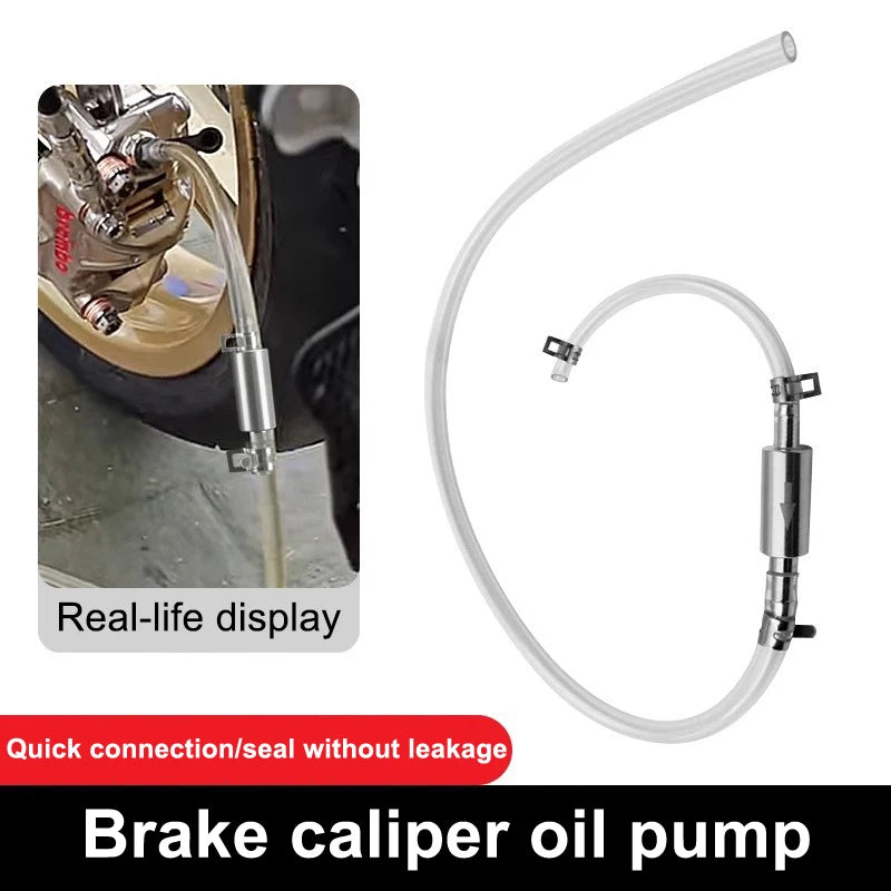 Car Motorcycle Brake Bleeding Oil Change Pump Tool Bleeder Fluid Hose
