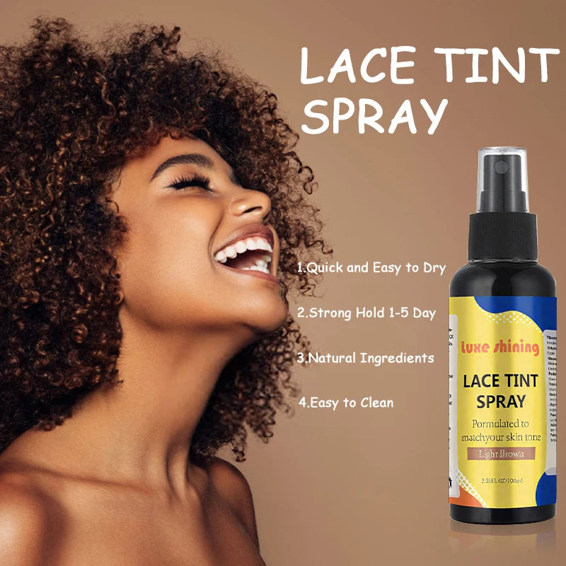 Lace Melting Holding Spray Glue-less Hair Adhesive Wigs Tint Wig Zpaxo