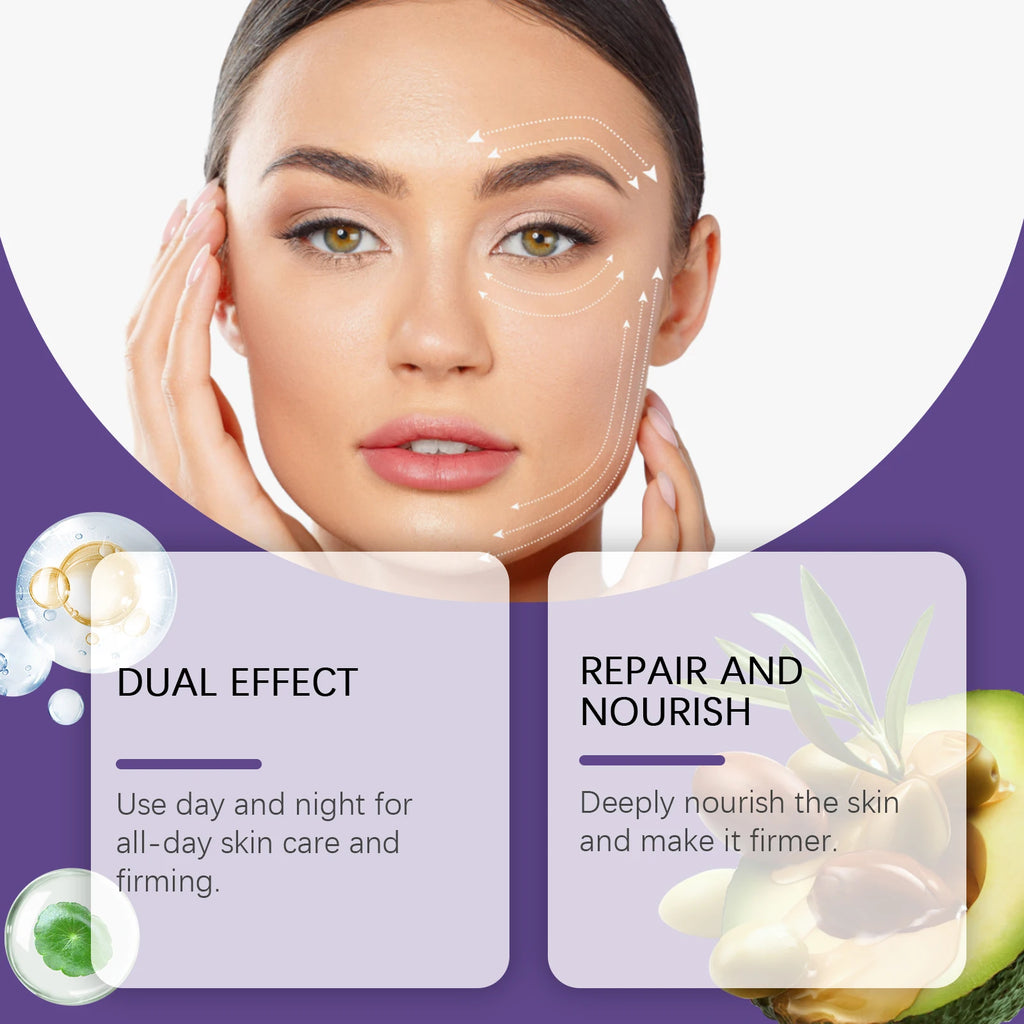 Jaysuing Day & Night Face Cream – Hyaluronic Acid Anti-Aging 50g Face Moisturizer Cream Zpaxo