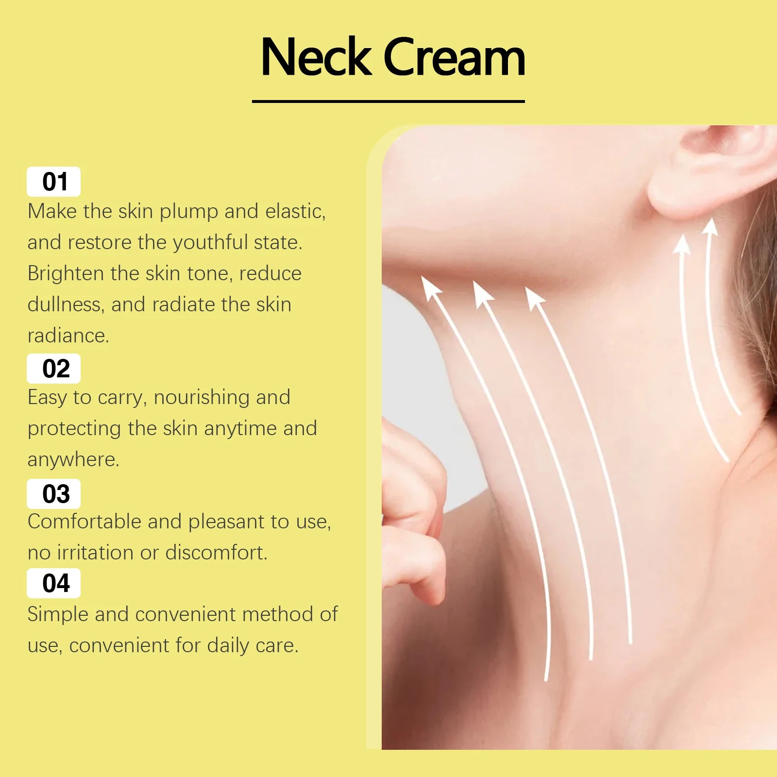EELHOE Firming Neck Cream – Anti-Aging Lifting & Tightening Anti-Aging Neck Cream Zpaxo