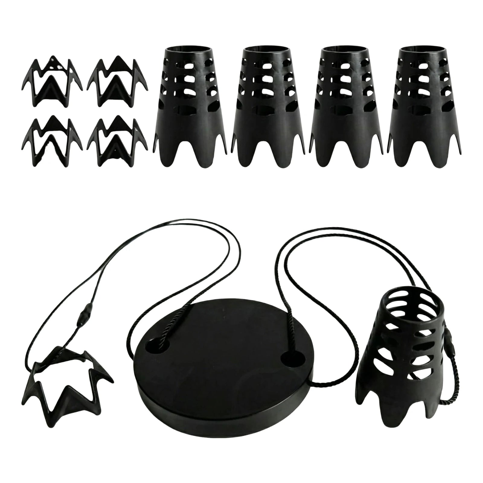 Golf Mat Tee Holder Reusable Portable Tees Height Adjustable Golfs