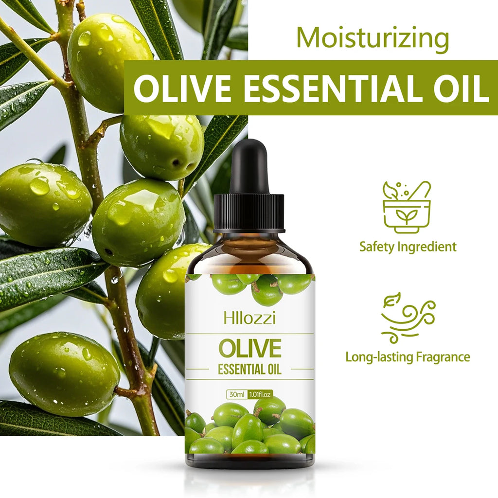 Olive Essential Oil Skin Care Hair Aromatherapy Massage Zpaxo