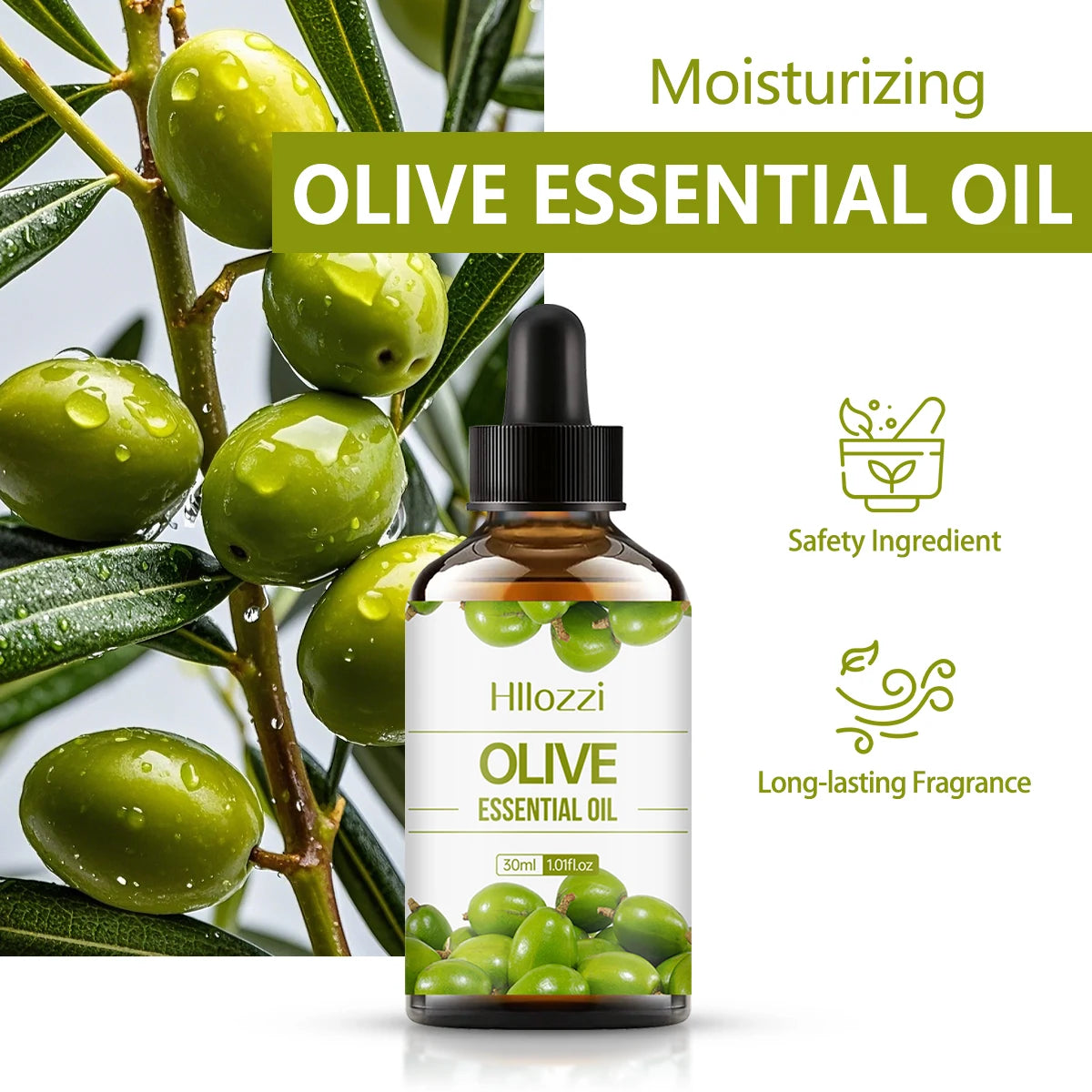 Olive Essential Oil Skin Care Hair Aromatherapy Massage Zpaxo