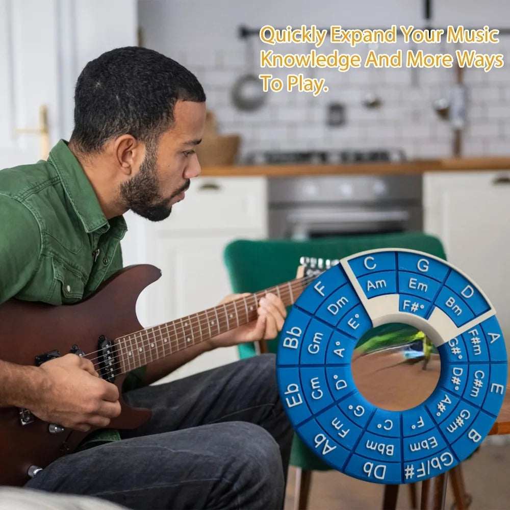 Large Plastic Pentatonic Circle Quick Tuning Memorization Aid Ideal