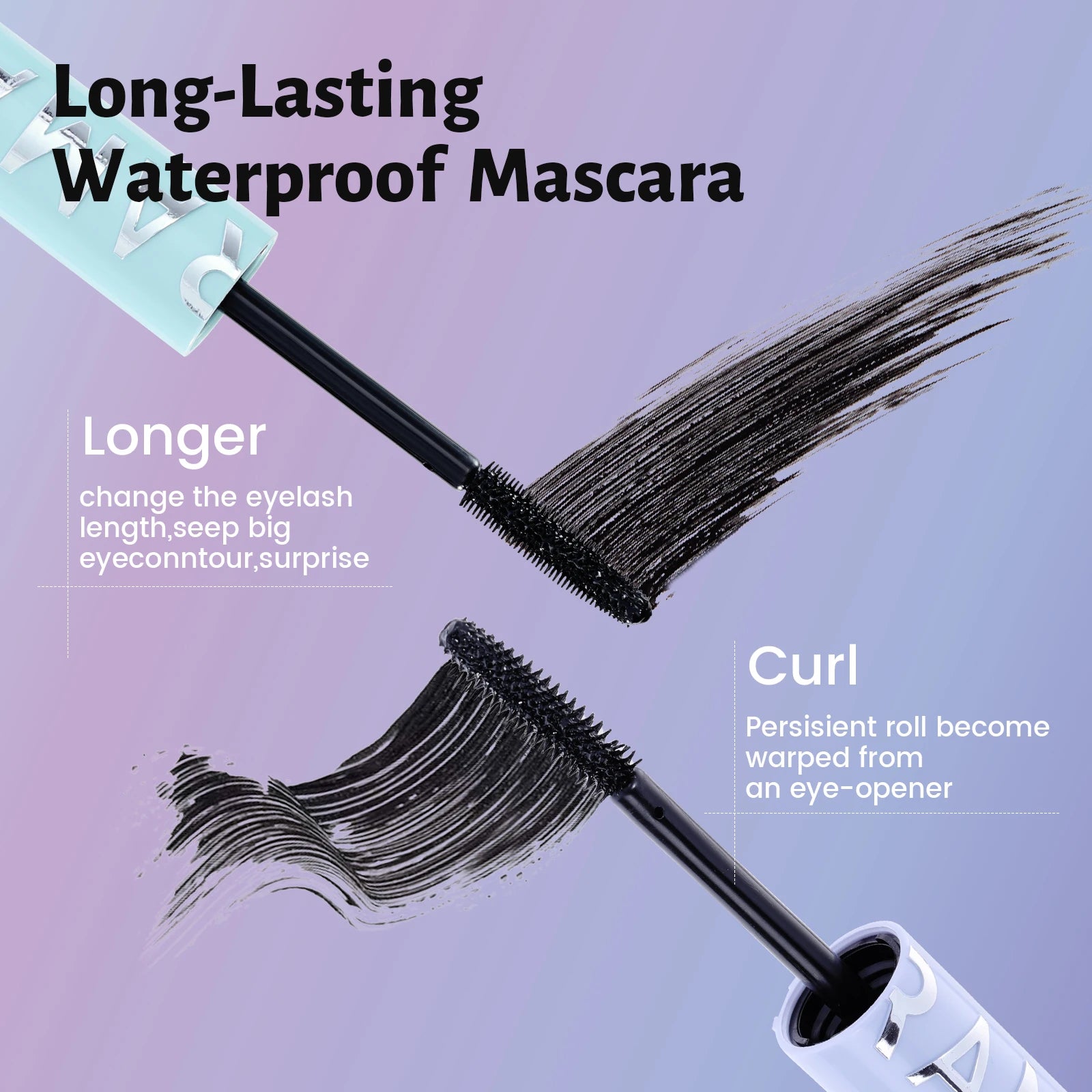 Thick Curly Mascara Waterproof Non Tarnishing