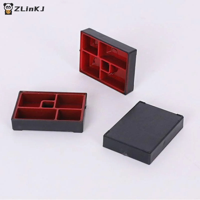 ▶8/10PCS Dollhouse Miniature Food Toy Candy Stick Biscuit Man Model Christmas Scene Box Ornaments DIY Decoration Zpaxo