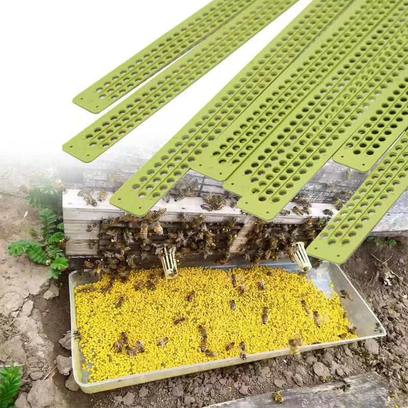 5 20 Beekeeping Pollen Collector Tools Plastic Trap Beehive Entrance