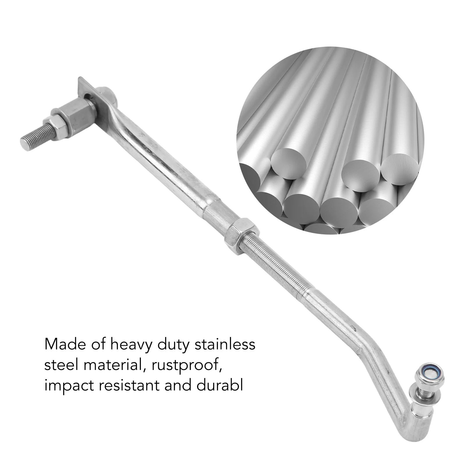 Outboard Motor Steering Link 265 Adjustable Stainless Steel Universal