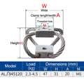ALJ-84 Wire Rope Vibration Isolator Shock Absorber Car Vehicle Marine Zpaxo A7