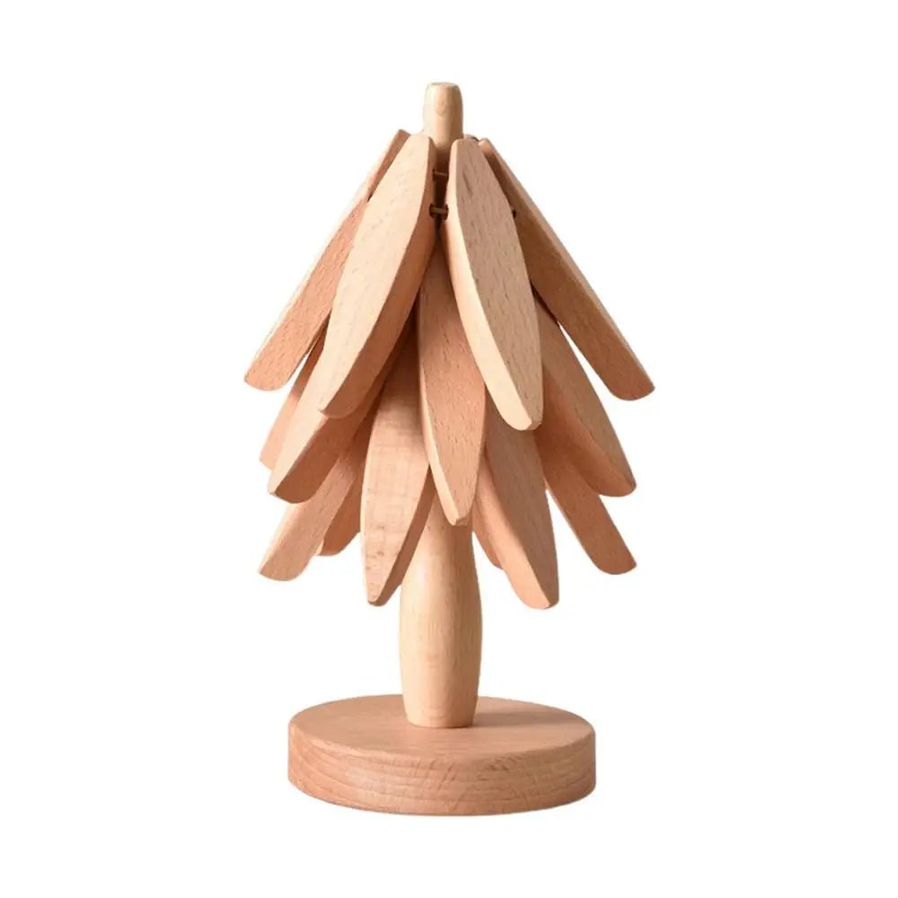 Tree Design Stand Wooden Trivets Anti Scald Heat Resistant Table Mat Coaster Wood Placemats Pot Kitchen Accessories Zpaxo Wood M China Mainland