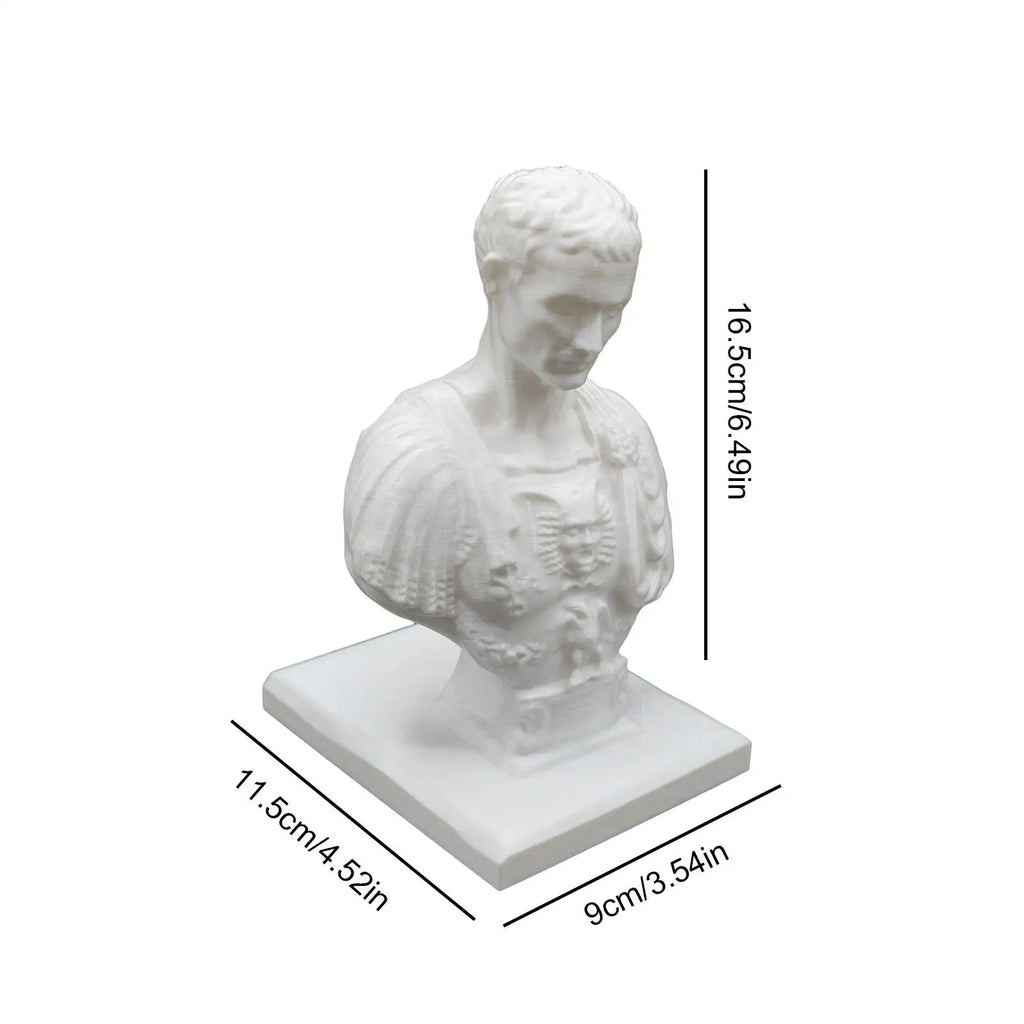 3D printed Julius Caesar statue Office Desk Pen Holder Office Desk Organizer Office Decor pen Rack Gift Stationery teacher gift Zpaxo