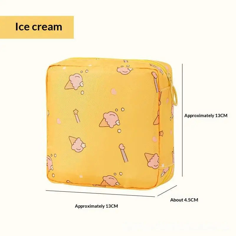 CMWomen Sanitary Napkin Tampon Storage Bag Portable Waterproof Zpaxo F