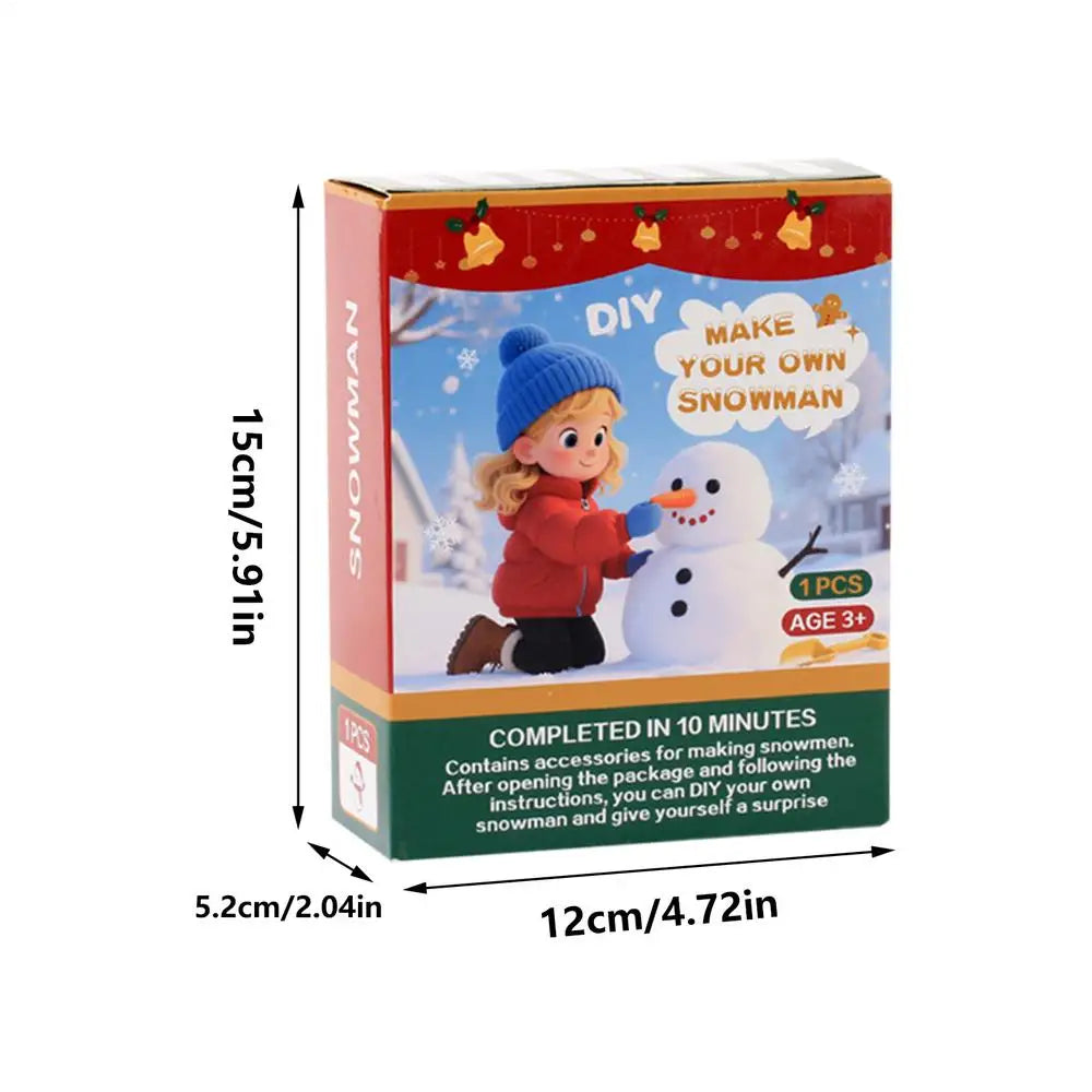 Christmas Snowman Craft Creative Crafts Building Stocking Stuffers