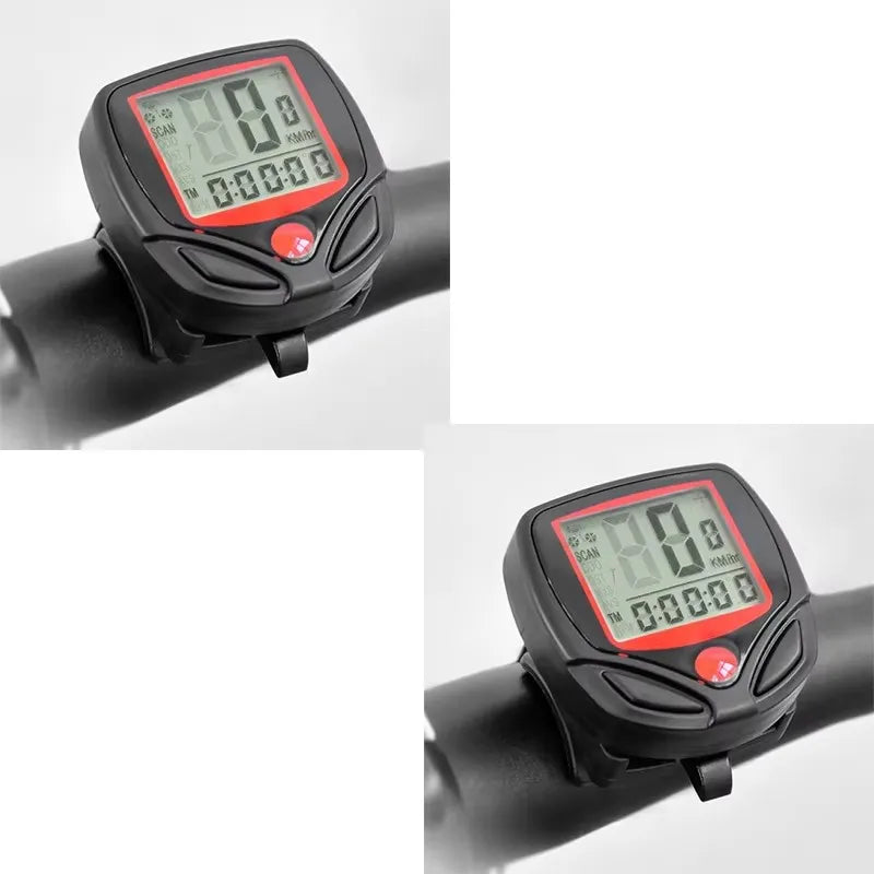 Wired Bike Computer LCD Speedometer & Odometer – IPX5