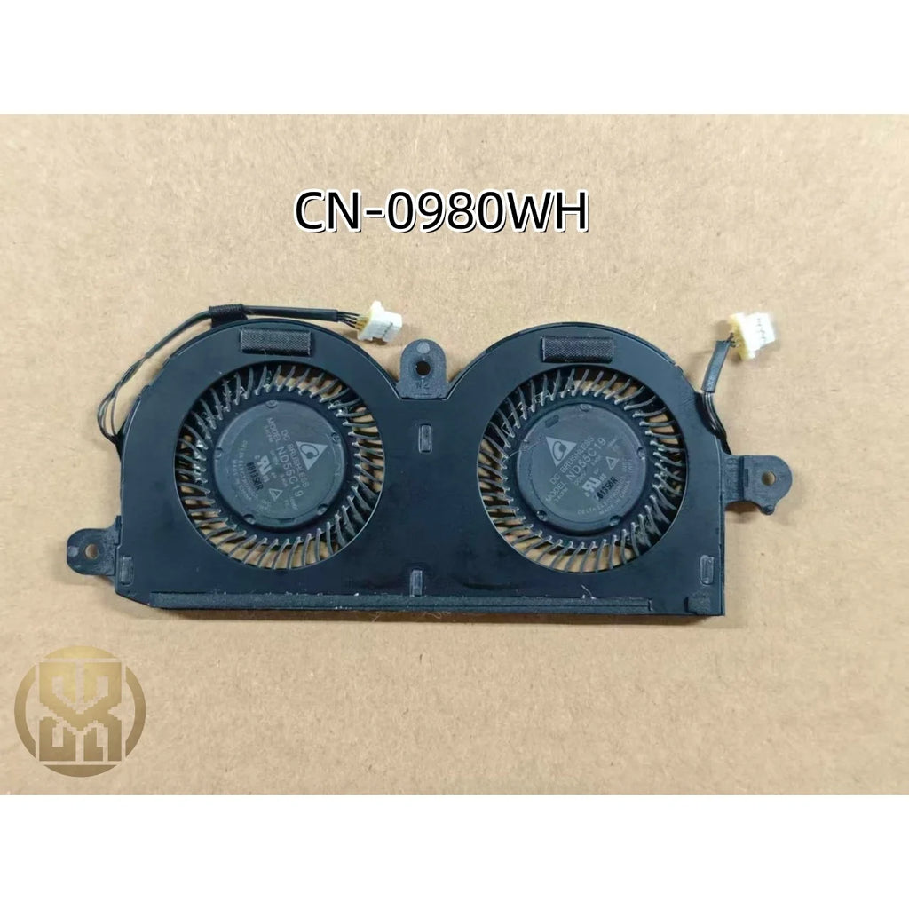 Laptop CPU Cooling Fan ND55C19 DC05V 0 40A 16M01 3 4CFM Dell XPS 13