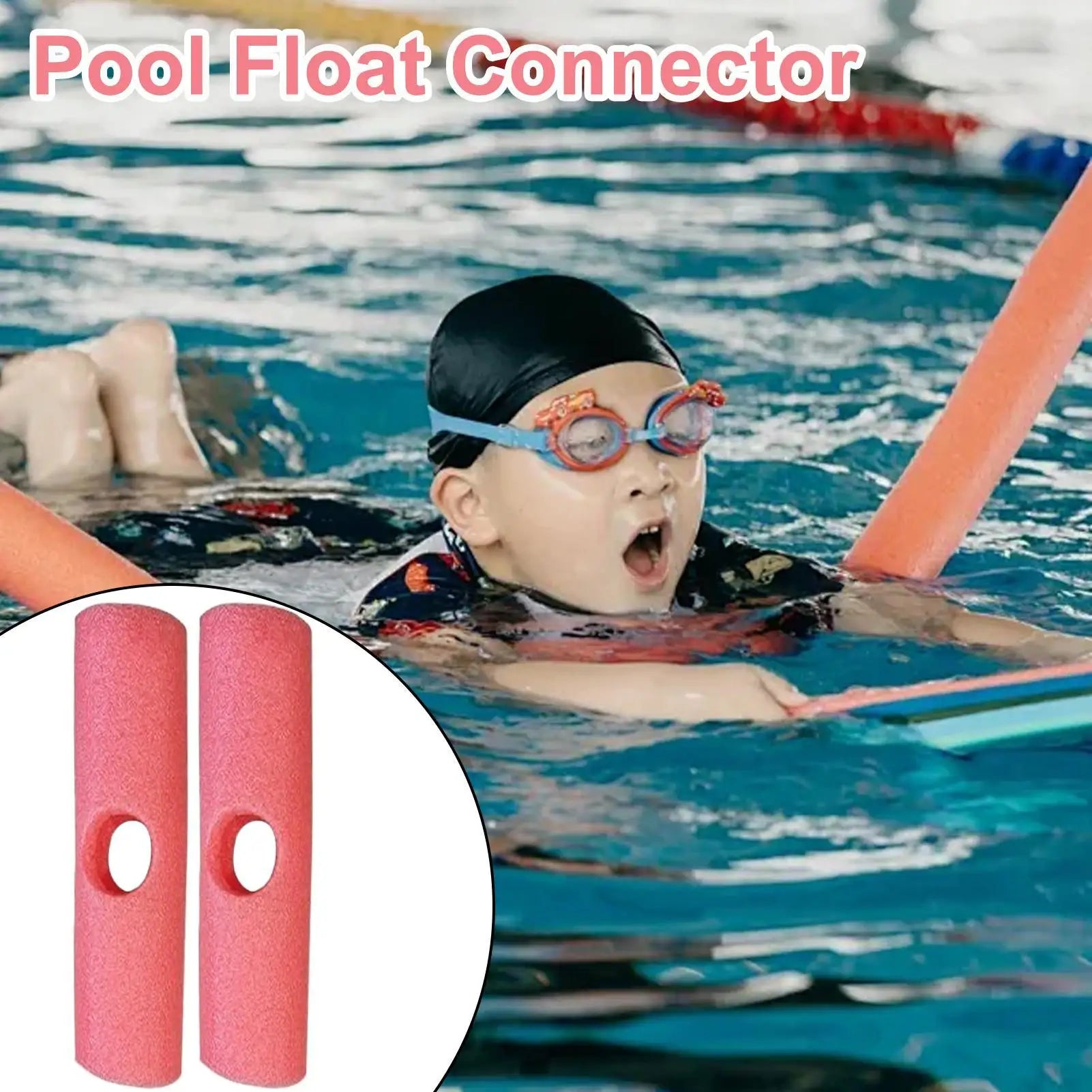 Swimming Noodle Floating Connector 5 Pieces Pool Attachments Sports And Leisure Toys Accessory For Family Youth Teens Boys Girls Zpaxo