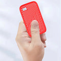 Soft Silicone Cover Protect Sleeve Skin PSSD Case WD My Passport Zpaxo Red