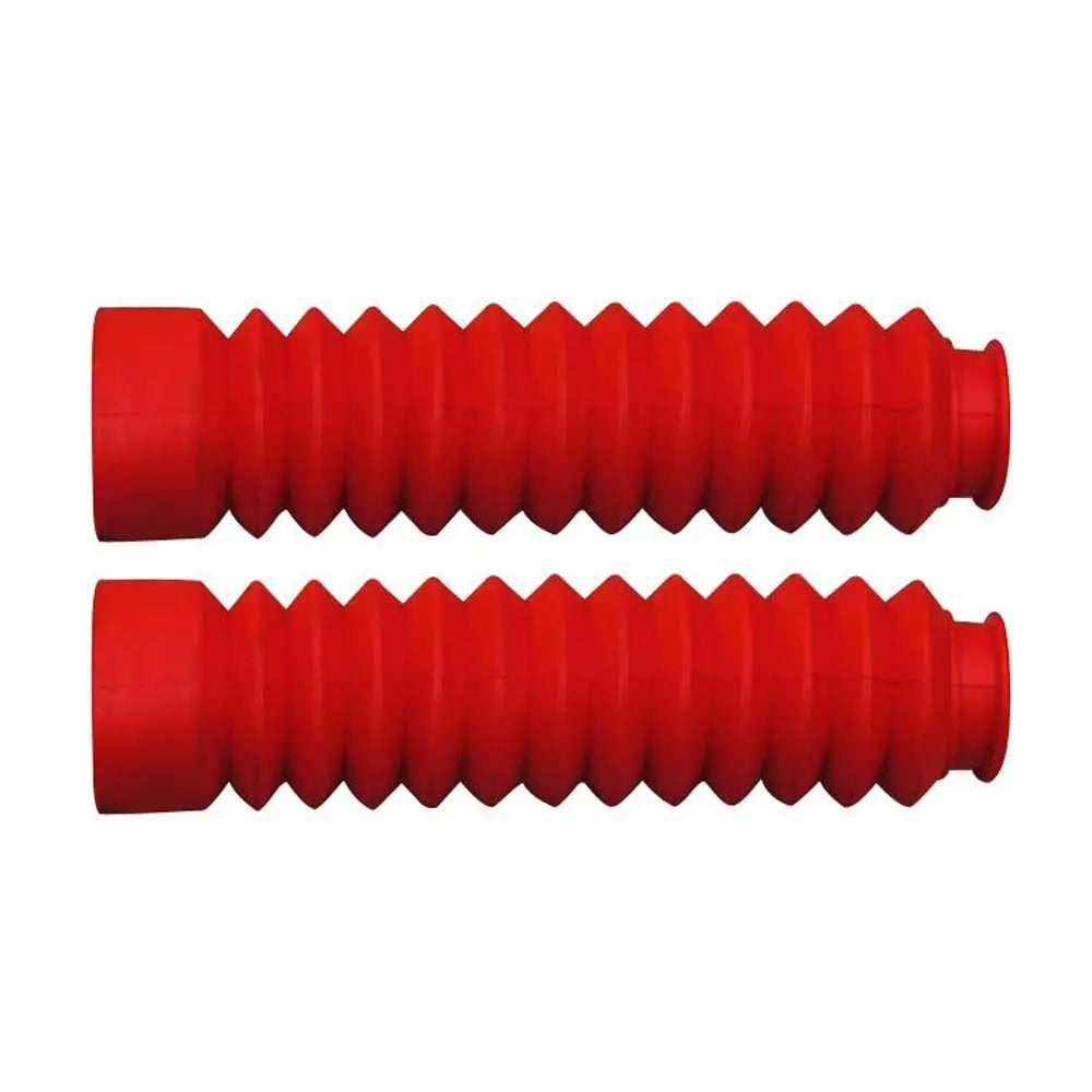 Gators Gaiters Iron Ring Shock Dust Guard Motorcycle Front Fork Cover Zpaxo red