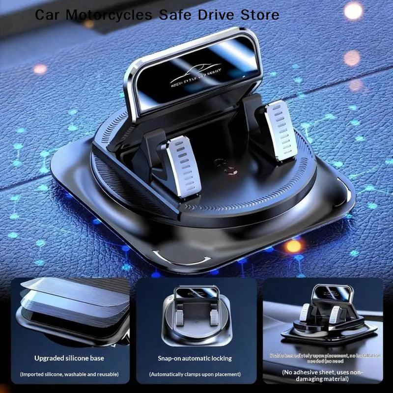 CM360 Rotation Car Mobile Phone Holder Universal Dashboard Cellphone