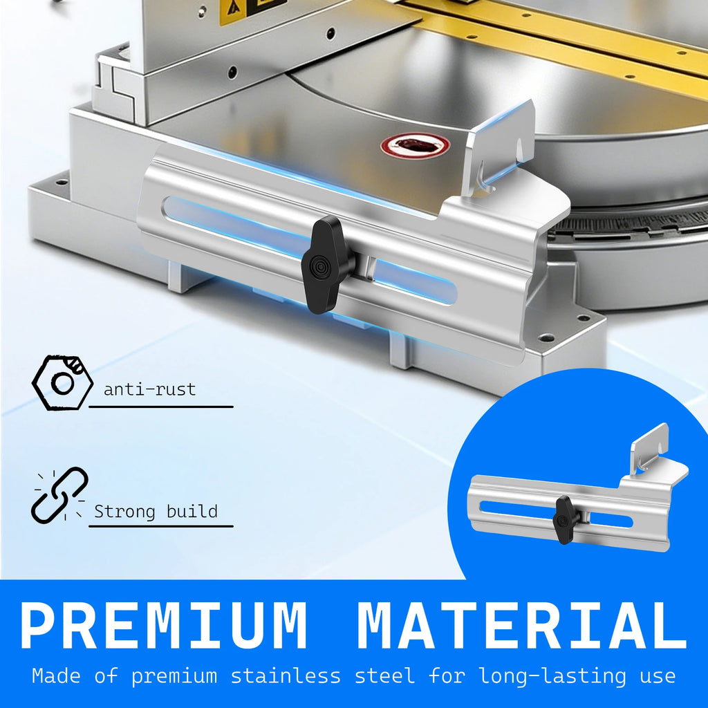 Crown Molding Cutting Tool Miter Saw Stop Gauge Vertical Precision Trim Positioner for DeWalt Woodworking Angle Guide Accessorie Zpaxo