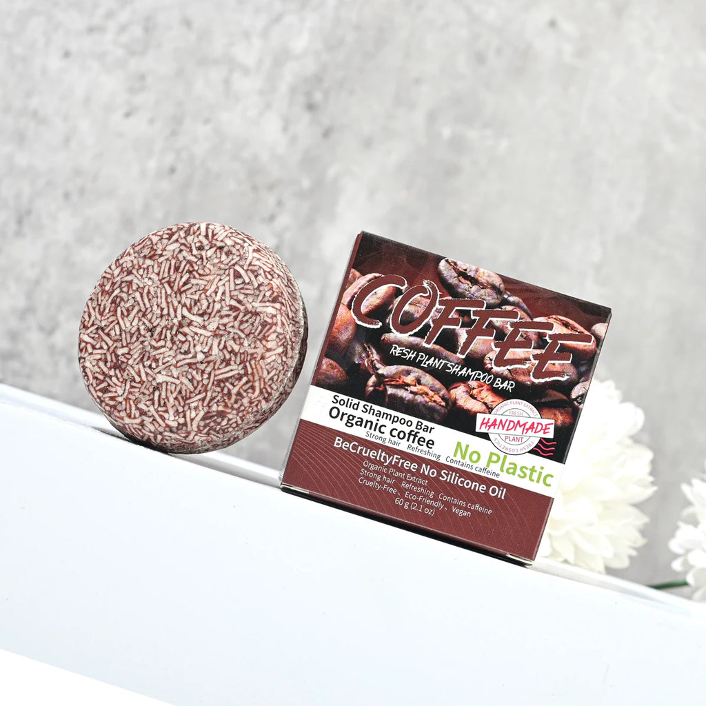 Coffee Solid Shampoo Bar – Oil Control & Anti-Dandruff Solid Shampoo Bar Zpaxo