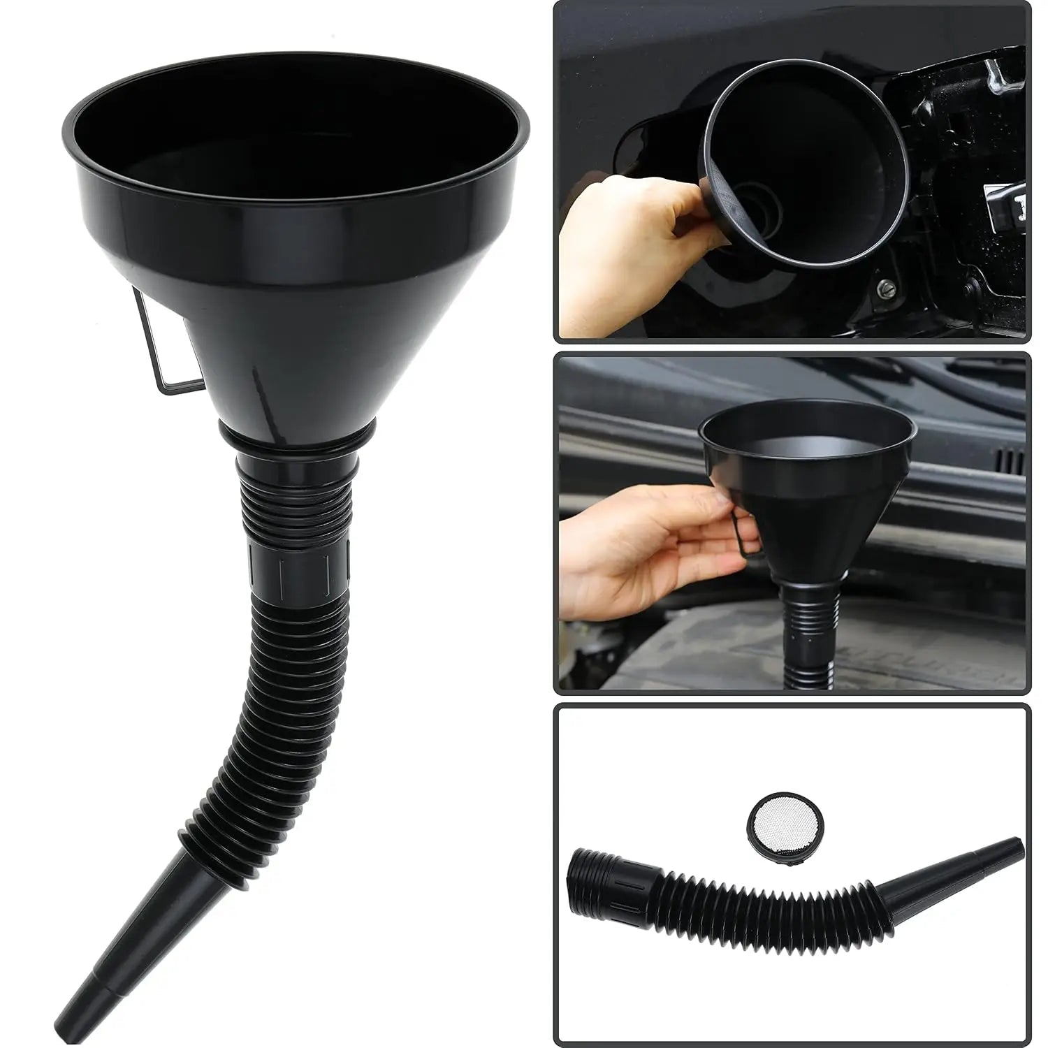 Multi-function Oil Funnel Tool Car Motorcycle Engine Filling