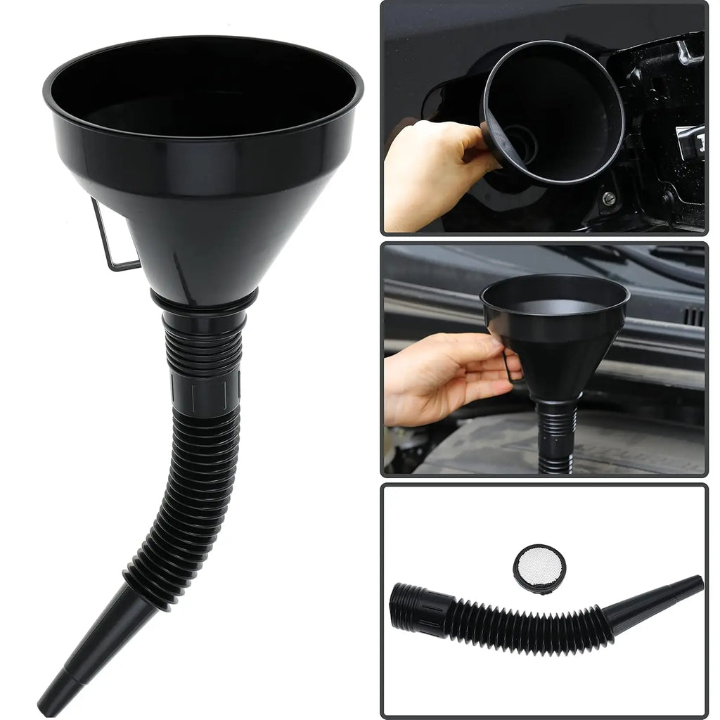 Multi-function Oil Funnel Tool Car Motorcycle Engine Filling