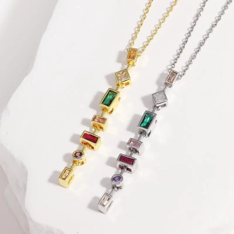 High-end Y-design Long Tassel Female Necklace Fashionable Zircon Zpaxo