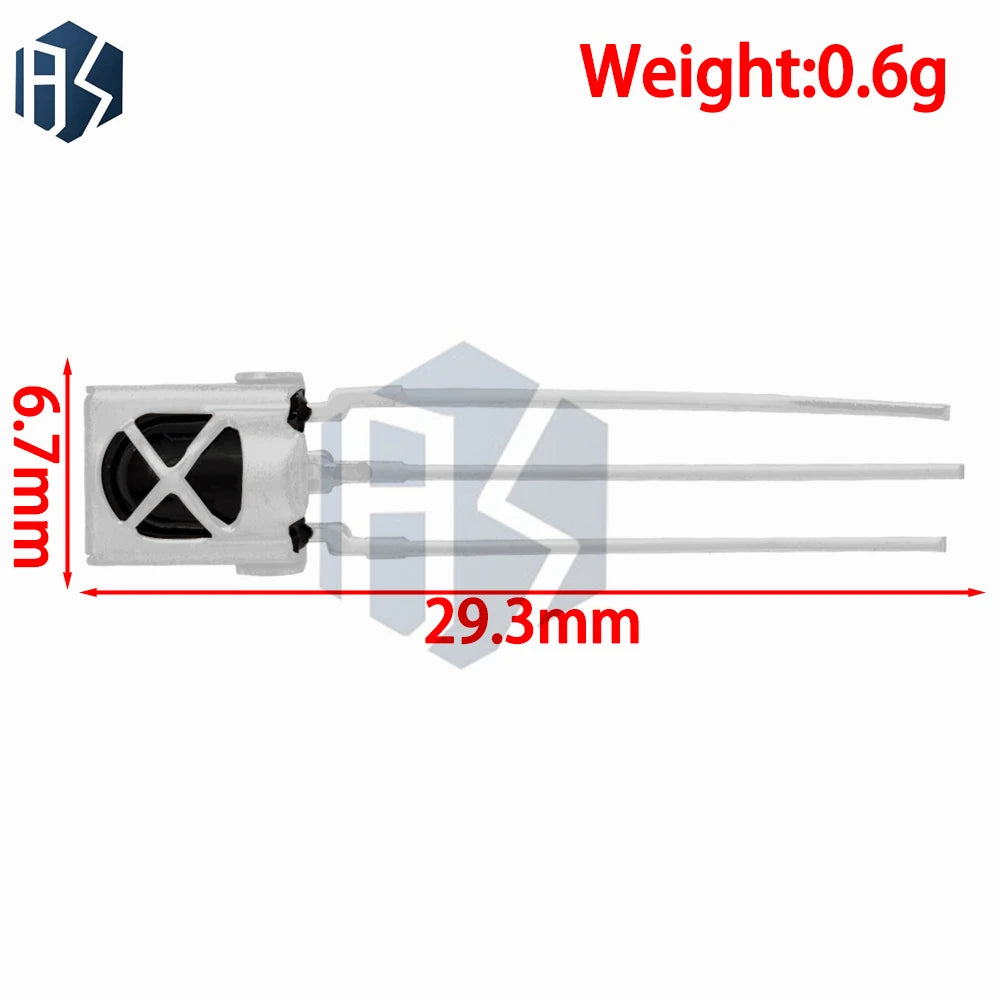 10pcs~100pcs Universal IR Infrared Receiver TL1838 VS1838B 1838 38Khz wholesale Zpaxo