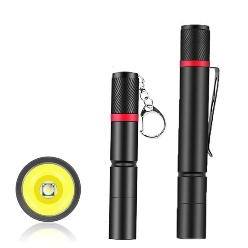 ESMARTER XPE LED Pen Flashlight – IP67 Waterproof, 500 Lm