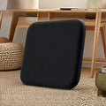 1 Ergonomic Memory Foam Cushion | Slow Rebound, Anti-Flat Design, Ideal for Office Chairs, Odorless, Square, Perfect for Gifting Zpaxo As shown