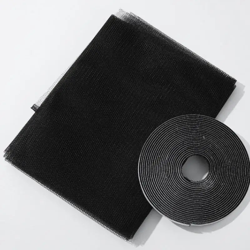 Anti Fly Mosquito Net DIY Self-adhesive Window Mesh Bug Curtains Zpaxo C 150180cm