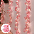 Fairy Lights 2M 20LEDs Cherry Blossom Artificial Flower Garland Zpaxo Warm White 2M 20LEDs