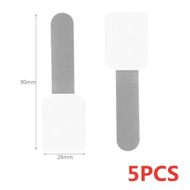 Reusable Cable Ties Fastening Wire Organizer Cord Rope Holder Self Adhesive Adjustable Cord Organizer Straps Desktop Management Zpaxo 5PCS Gray