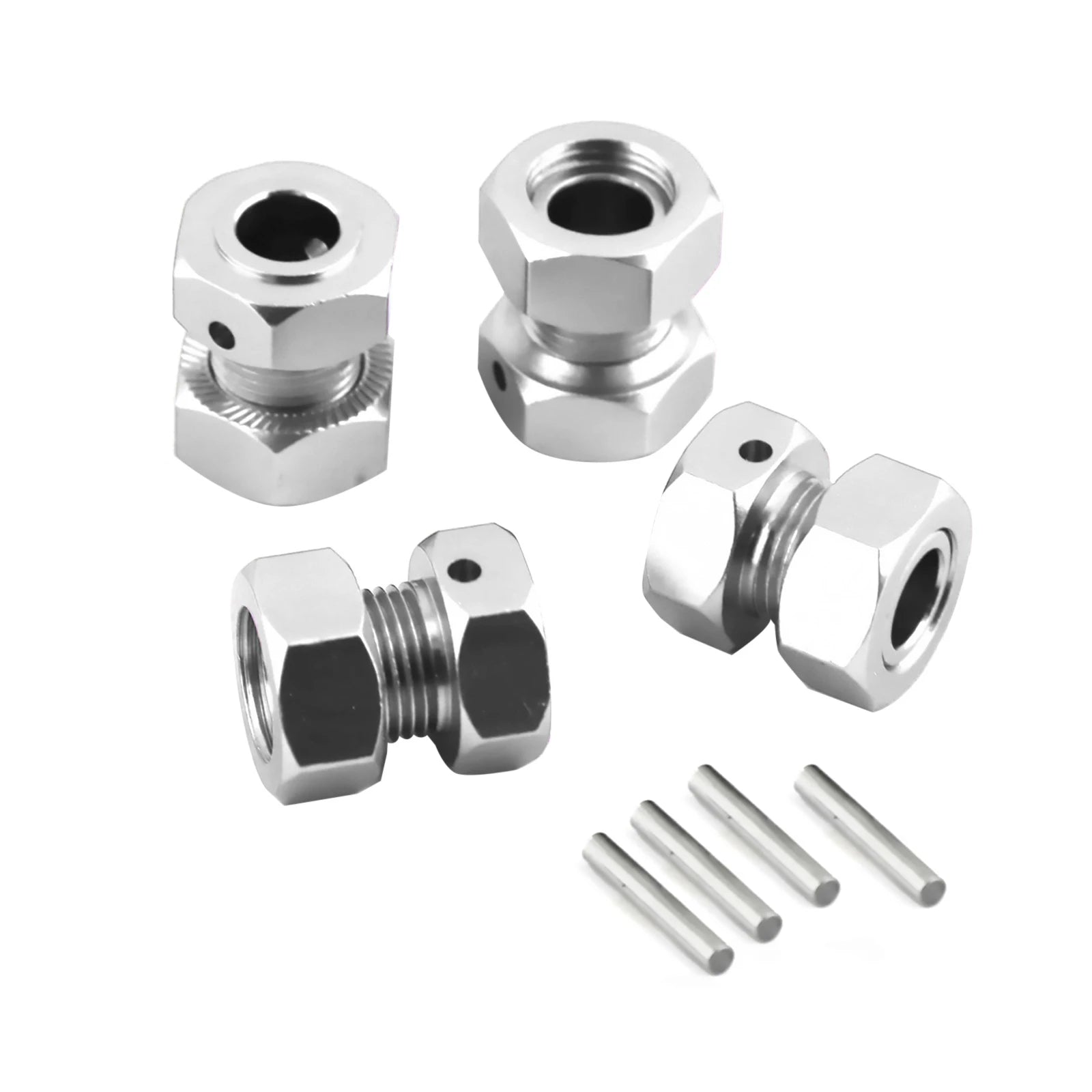 Metal Wheel Hubs Hex Hexagonal Union Anti-loosening Nut Upgrade Parts
