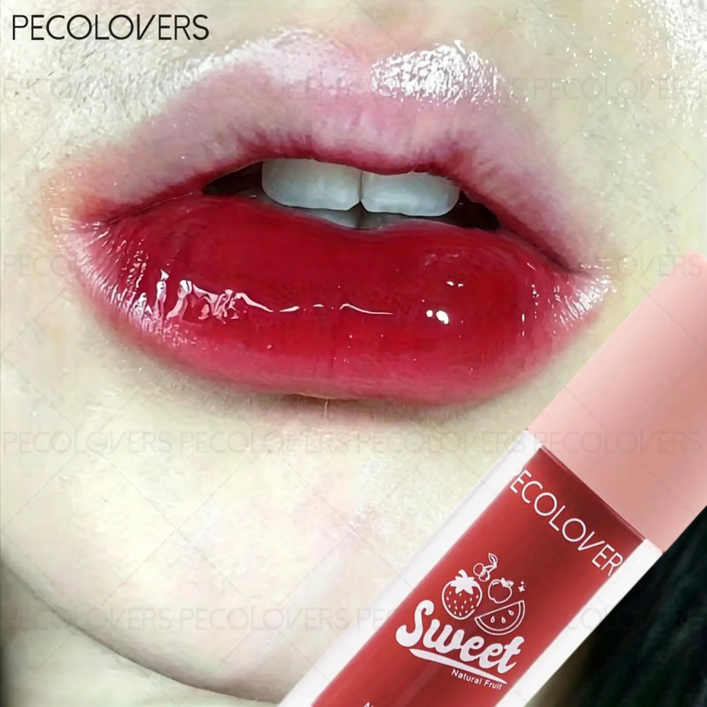 1PC Waterproof Moisturizing Lip Gloss, Mirror Luster, Jelly Lip with Sparkling Dew, Durable Waterproof And Stain-Resistant Zpaxo