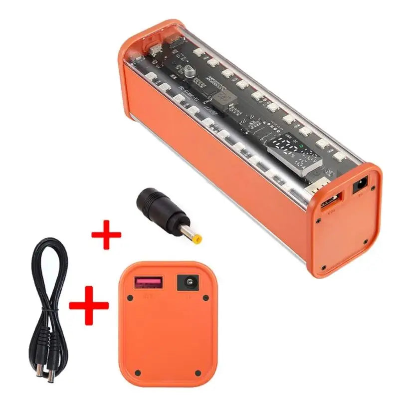 652F 18650 Battery Case Holder Powerbanks Making Lightweight Zpaxo