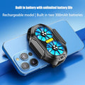FS01 Dual Fan Mobile Phone Cooler Radiator Rechargeable Long Lasting