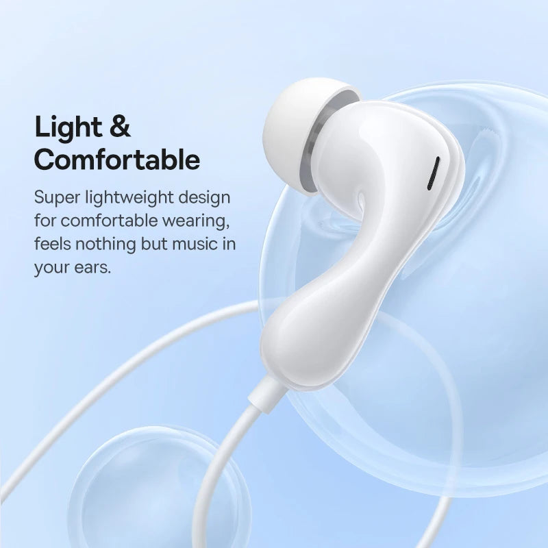 Baseus Encok CZ20 HZ20 In-ear Wired Earphone Hi-res Type-c Jack Mic