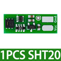 SHT20 SHT25 Temperature And Humidity Sensor Module/Digital Temperature And Humidity Measurement Small Size 2.8-6V Zpaxo SHT20