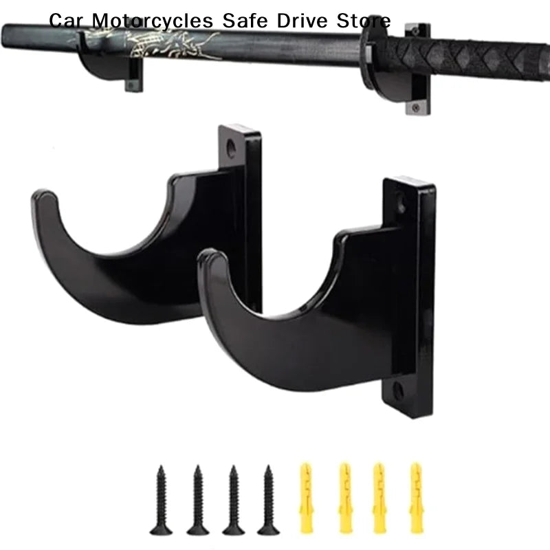 CMWall Shotgun Shelf Support Wooden Real Japanese Katana Samurai