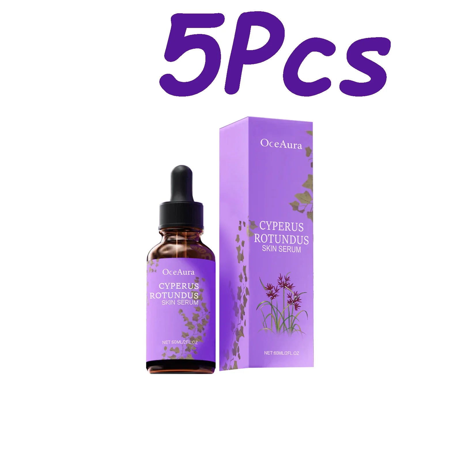Cyperus Rotundus Skin Serum Nourishing Soothing Skin Inhibit Hair Moisturizing Refreshing Slowing Body Hair Inhibitor Oil Zpaxo 300ml Boxed