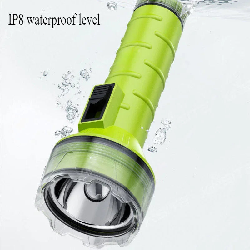 POCKETMAN 2000 Lumen Scuba Diving Torch – IP8 Waterproof LED