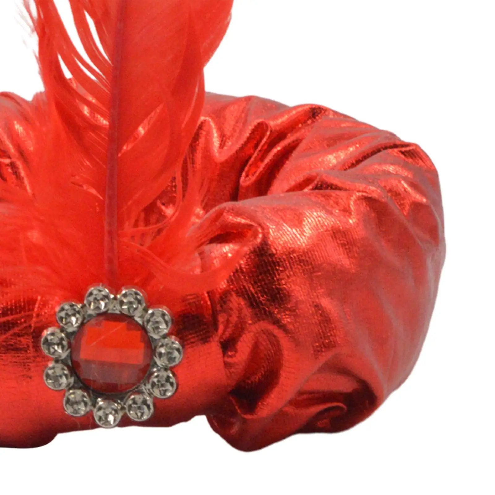 Indian Sultan Turban Hats Twisted Pleated Men Halloween Kings Hats for Halloween Theme Party Carnival Men and Women Dress up Zpaxo