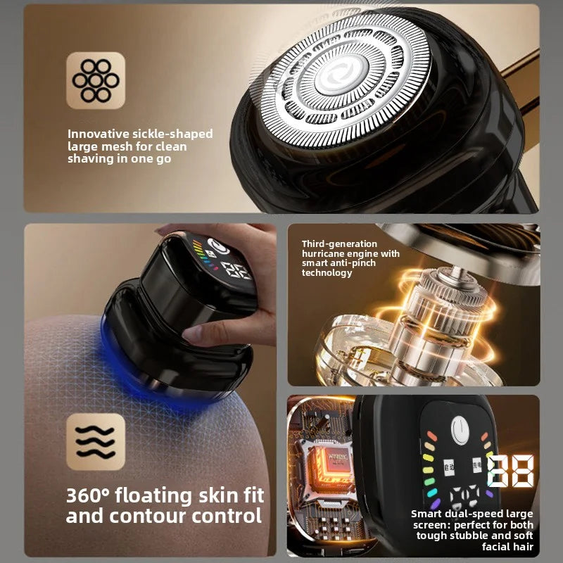 Electric Hair Clipper Shaving Cutting Dual-use Charging Model