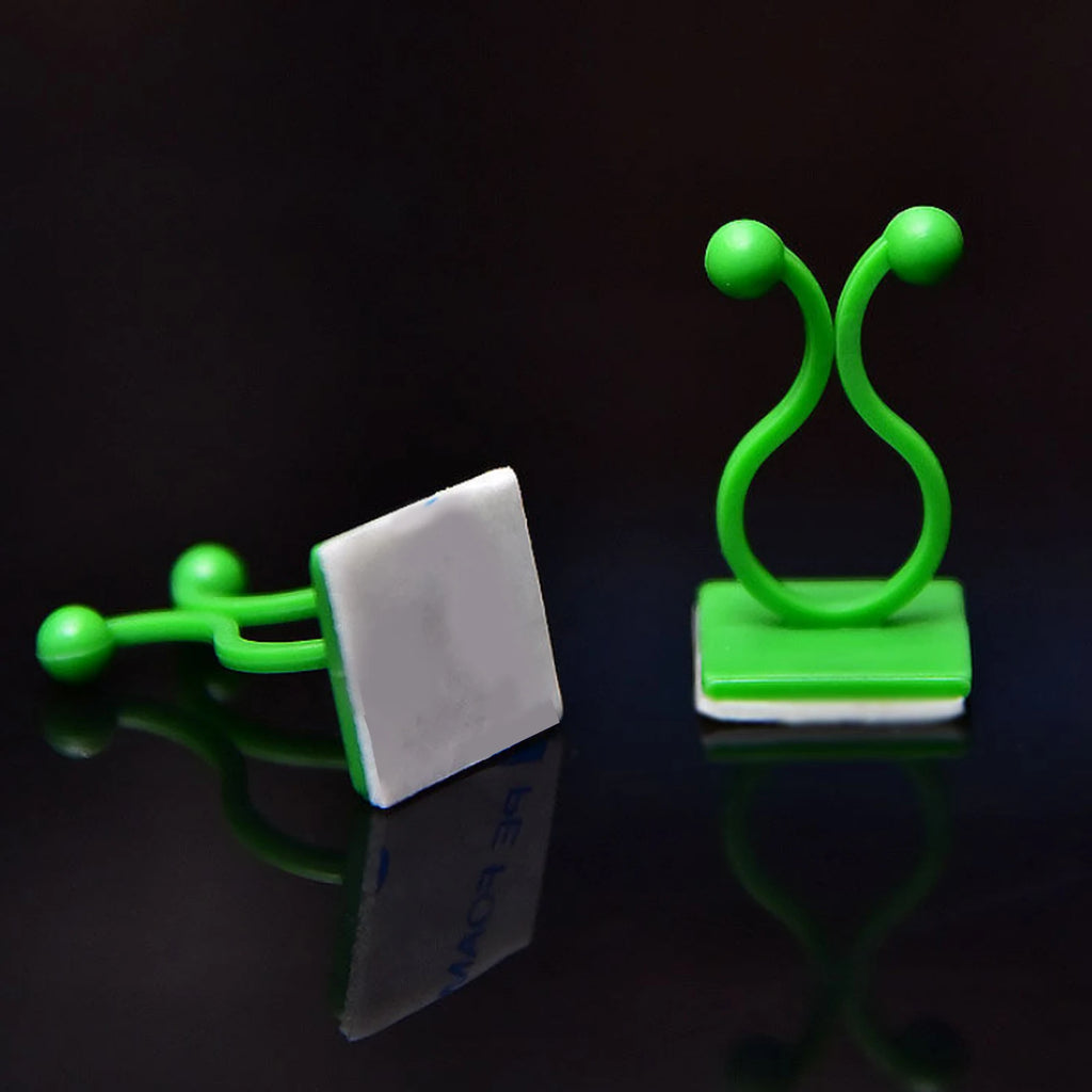 10Pcs Plant Climbing Wall Fixture Clips Plant Vine Traction Invisible Wall Vines Fixing Clips Plant Fixer for Climbing Plants Zpaxo