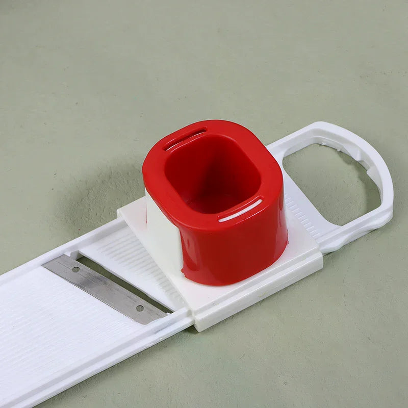 2 In 1 Ginger Garlic Cutter Slicer Manual Slicing Grinding Lazy Double-Sided Vegetable Cutting Chopper Home Kitchen Gadgets Zpaxo