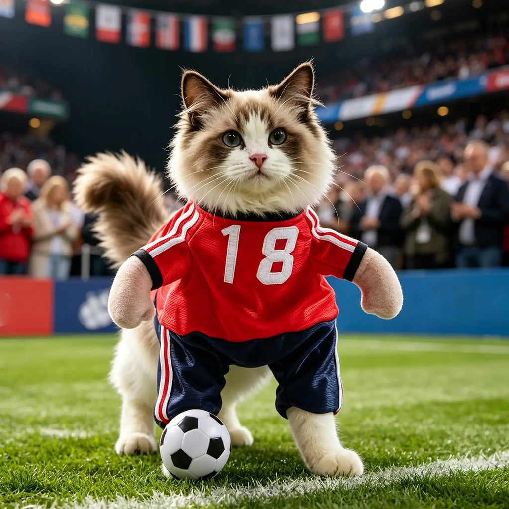 Dog Soccer Jersey Lightweight Breathable Sportswear Shirts Soccer Sportswear For Puppy Kitten Cats Pets Animals Summer Birthday Zpaxo